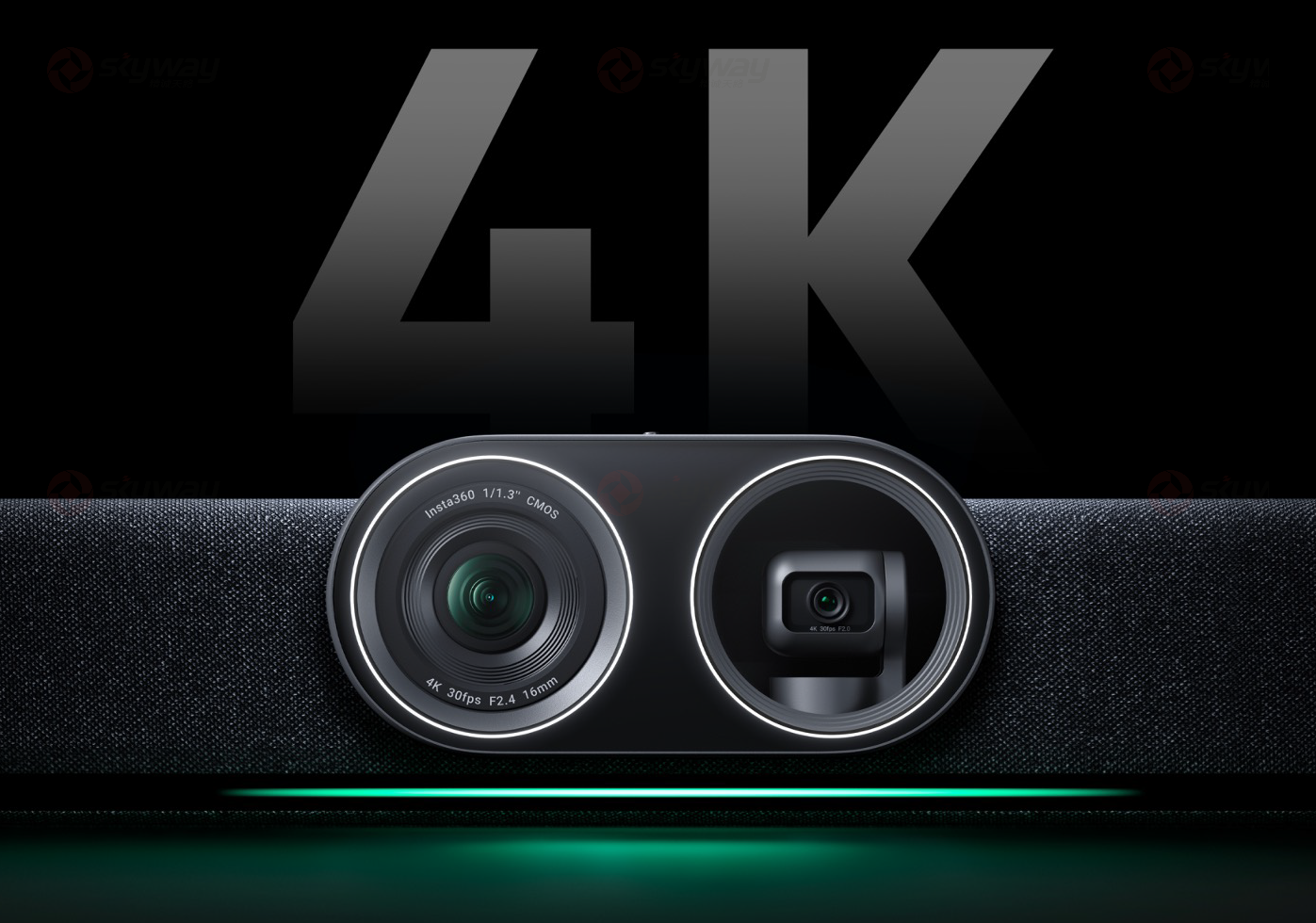 4K双摄-影石 Insta360 Connect AI 双摄视频会议一体机.png