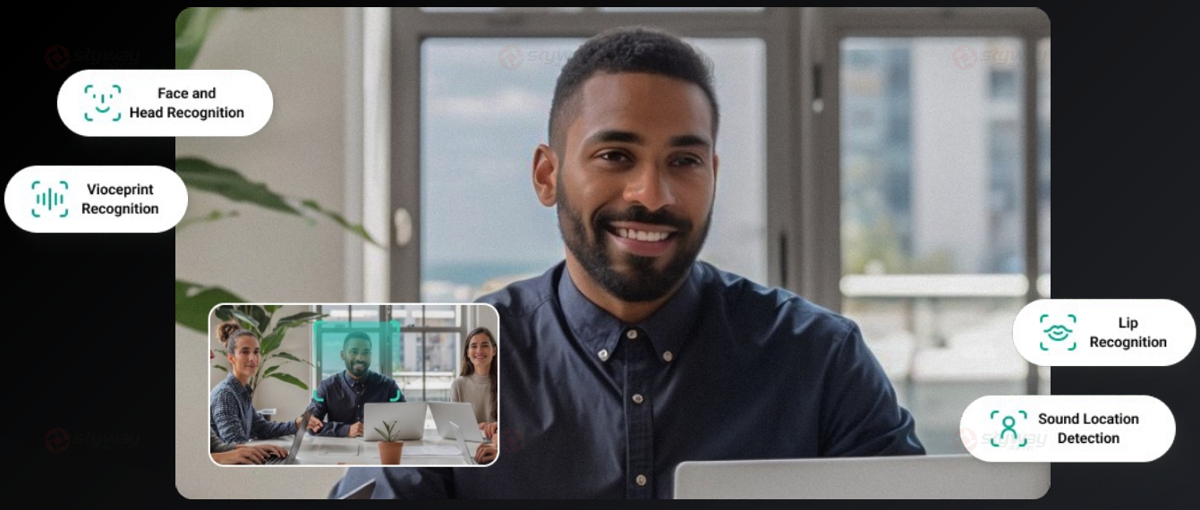 多模态发言人跟踪-影石 Insta360 Connect AI 双摄视频会议一体机.png